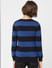 Boys Blue Striped Pullover_406828+4