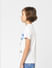 BOYS White & Blue T-shirt & Shorts Sleepwear Set_406835+3