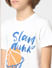 BOYS White & Blue T-shirt & Shorts Sleepwear Set_406835+5