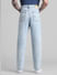 Light Blue Mid Rise Dario Loose Fit Jeans_410703+3