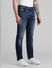 Dark Blue Low Rise Glenn Slim Fit Jeans_410712+2