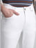White Low Rise Glenn Slim Fit Jeans_410724+4