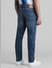 Blue Low Rise Washed Glenn Slim Fit Jeans_410725+3