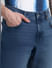 Blue Low Rise Washed Glenn Slim Fit Jeans_410725+4