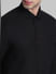 Black Jacquard Slim Fit Shirt_410751+5