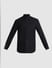 Black Jacquard Slim Fit Shirt_410751+7
