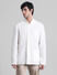 White Linen Oversized Shirt_410752+2