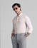 Light Pink Knitted Full Sleeves Shirt_410766+1