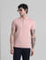 Pink Crew Neck T-shirt_410775+1