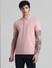 Pink Crew Neck T-shirt_410775+2