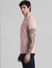 Pink Crew Neck T-shirt_410775+3
