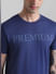 Navy Cotton Oversized T-shirt_410786+5
