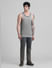 Green Knitted Crew Neck Vest_410790+6