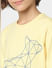 Boys Yellow Printed T-shirts & Pyjama Night Suit Set_400313+5
