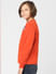 Boys Red Typographic Print Sweatshirt_400319+3
