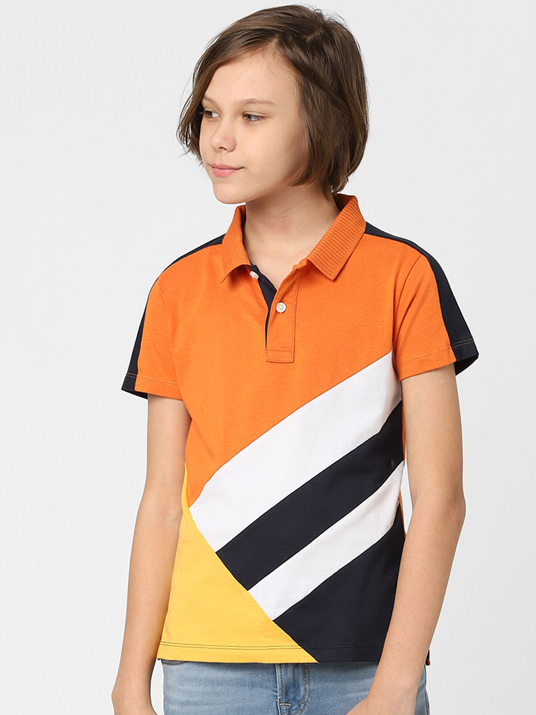 Orange polo boys sale