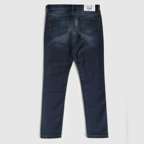 Boys Blue Low Rise Ben Skinny Fit Jeans