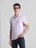 Purple Cotton Polo T-shirt_416418+1