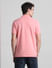 Pink Cotton Polo T-shirt_416420+4