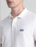 White Cotton Polo T-shirt_416421+5