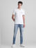 White Cotton Polo T-shirt_416421+6