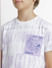 Purple Tie-Dye Co-ord Set T-shirt_407320+5