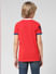 JUNIOR BOYS Red Applique Polo T-shirt_412036+3