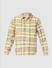 JUNIOR BOYS Yellow Check Full Sleeves Shirt_412037+6
