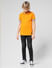 JUNIOR BOYS Orange Logo Text Polo T-shirt_412040+5