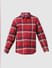 JUNIOR BOYS Red Check Full Sleeves Shirt_412043+6