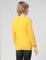 JUNIOR BOYS Yellow Planet Print Sweatshirt_412048+3