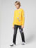 JUNIOR BOYS Yellow Planet Print Sweatshirt_412048+5