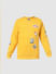JUNIOR BOYS Yellow Planet Print Sweatshirt_412048+6