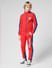 JUNIOR BOYS Red Zip-Up Co-ord Set Sweatshirt_412050+5