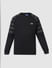 JUNIOR BOYS Black Logo Print Co-ord Set Sweatshirt_412051+6