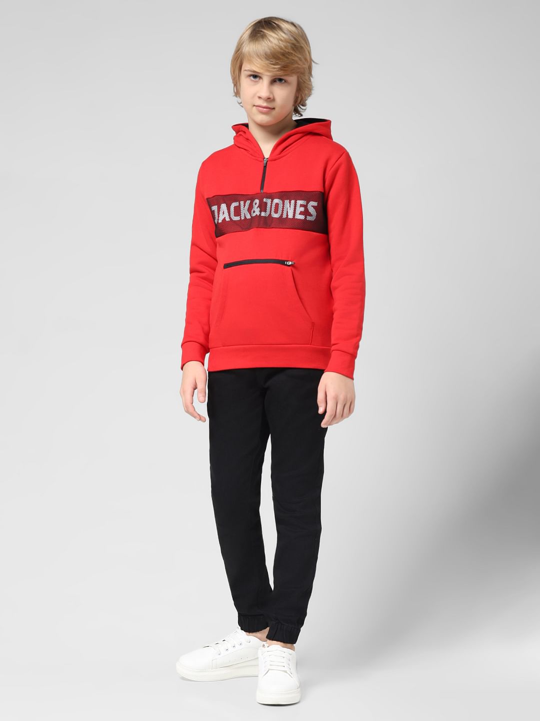 Boys hot sale red sweatshirt