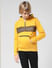 JUNIOR BOYS Yellow Logo Print Hooded Sweatshirt_412058+2