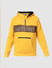 JUNIOR BOYS Yellow Logo Print Hooded Sweatshirt_412058+6