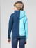 JUNIOR BOYS Blue Colourblocked Co-ord Sweatshirt_412064+3