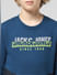 JUNIOR BOYS Dark Blue Colourblocked Sweatshirt_412066+4