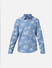JUNIOR BOYS Blue Printed Full Sleeves Shirt_412073+6