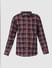 JUNIOR BOYS Red Check Full Sleeves Shirt_412074+6