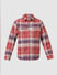 JUNIOR BOYS Red & White Check Full Sleeves Shirt_412087+6