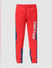 JUNIOR BOYS Red Colourblocked Co-ord Set Sweatpants_412089+5