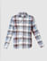 JUNIOR BOYS White Check Full Sleeves Shirt_412090+6