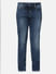 JUNIOR BOYS Blue Mid Rise Clark Regular Fit Jeans_412097+5