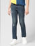 JUNIOR BOYS Dark Blue Distressed Clark Regular Fit Jeans_412098+2