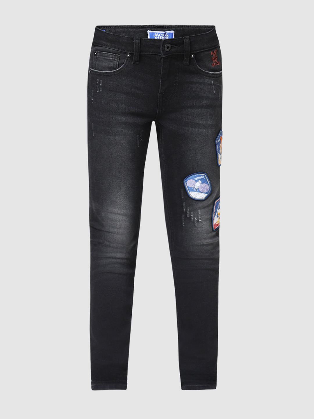 Martine Rose logo-patch wide-leg Jeans - Farfetch