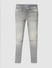 JUNIOR BOYS Grey Washed Glenn Slim Fit Jeans_412109+5