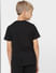 Boys Black Printed Crew Neck T-shirt_405041+4
